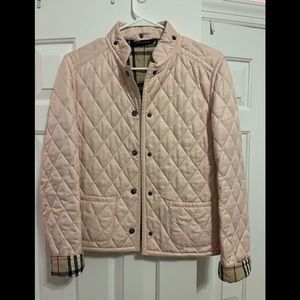 Burberry quilted jacket